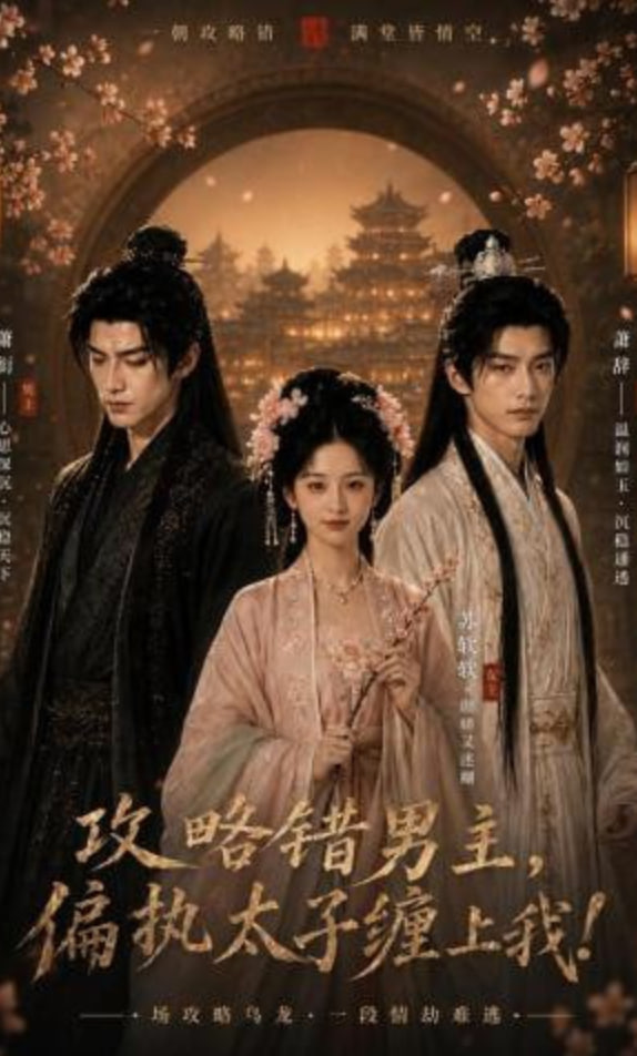 攻略错男主，偏执太子缠上我！(全集)