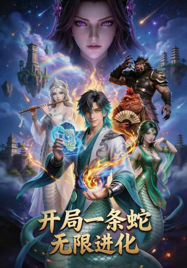 开局一条蛇，无限进化(全集)